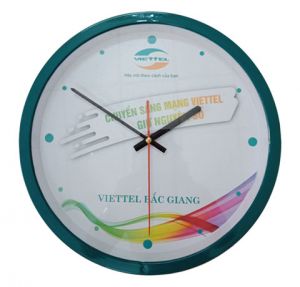 Đồng hồ in logo Vietel