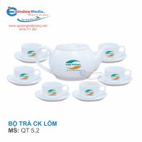 Bộ Ấm Chén Sứ - MS: 44