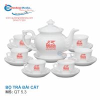 Bộ Ấm Chén Sứ - MS: 43