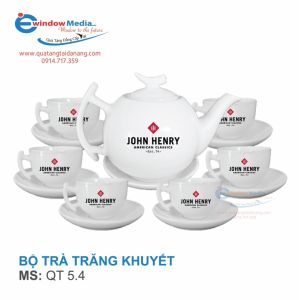 Bộ Ấm Chén Sứ - MS: 42