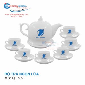 Bộ Ấm Chén Sứ - MS: 42
