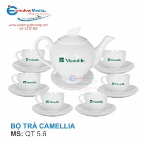 Bộ Ấm Chén Sứ - MS: 41