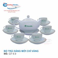 Bộ Ấm Chén Sứ - MS: 30