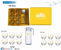 Bộ bình 6 ly Cham Spa