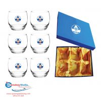 LY THỦY TINH IN LOGO - LY06