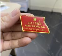 Huy hiệu lá cờ đại hội - HH01
