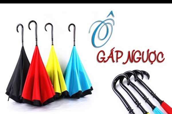 dù mở ngược | Xưởng sản xuất ô dù rút ngược giá rẻ