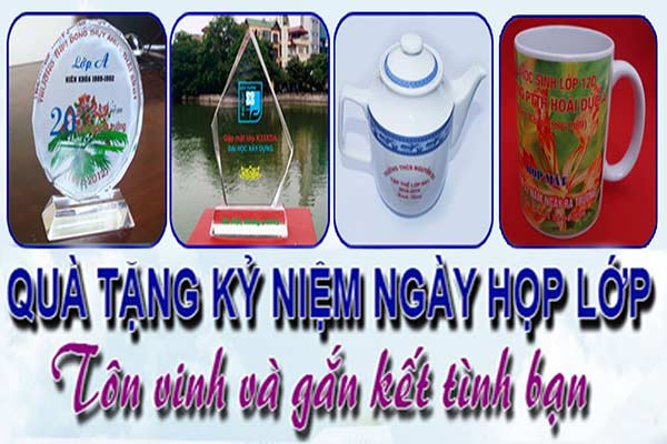 Quà tặng kỷ niệm hộp lớp sang trọng và ý nghĩa