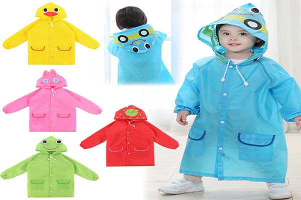 Cách chọn mua áo mưa hàn quốc cho bé