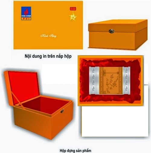 Hộp quà tặng, hộp xi lót lụa, gói quà tặng, hộp vải tại đà nẵng